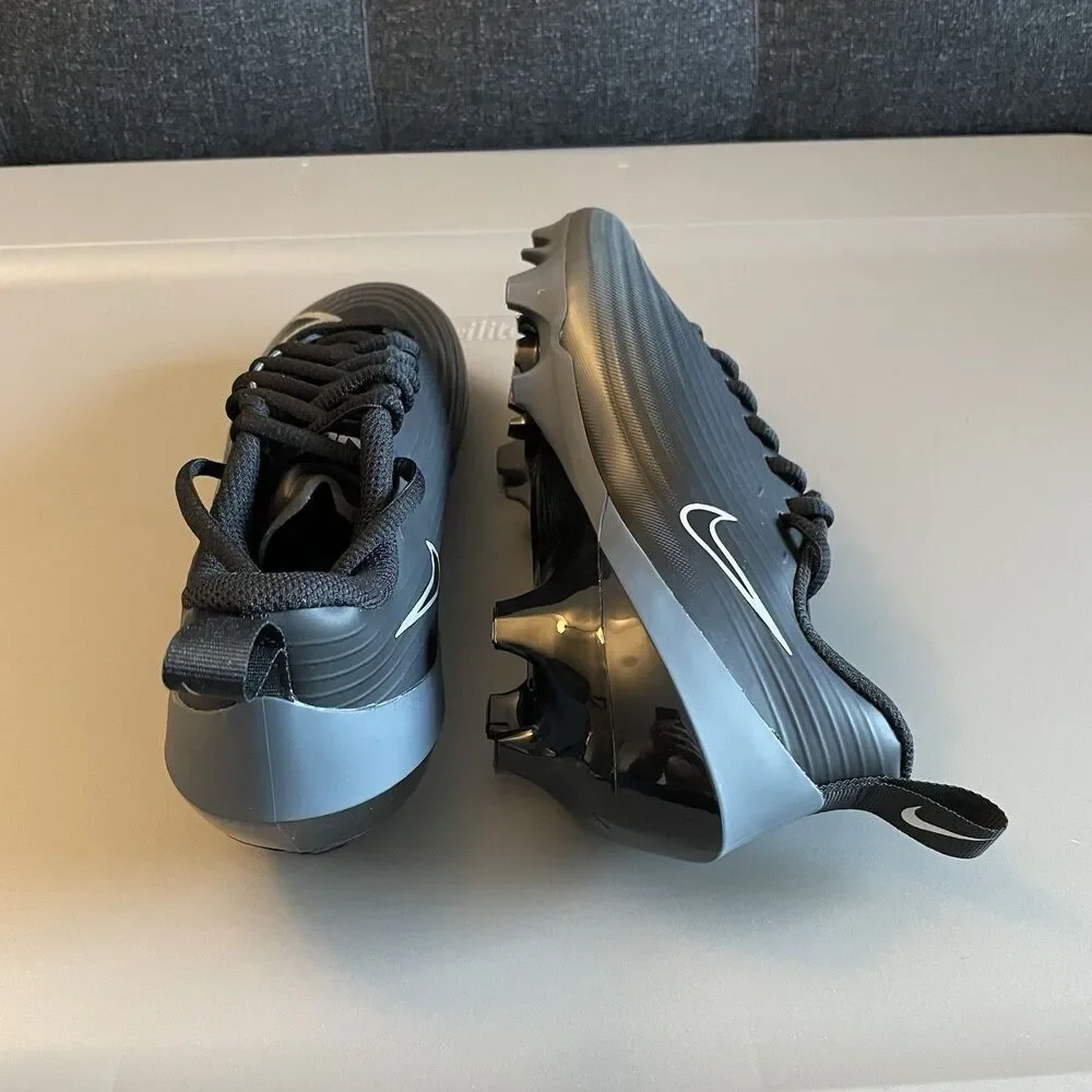 Size 4.5 - Nike Vapor Speed 3 Men's Football Cleats Black Grey FB3303-002 NEW